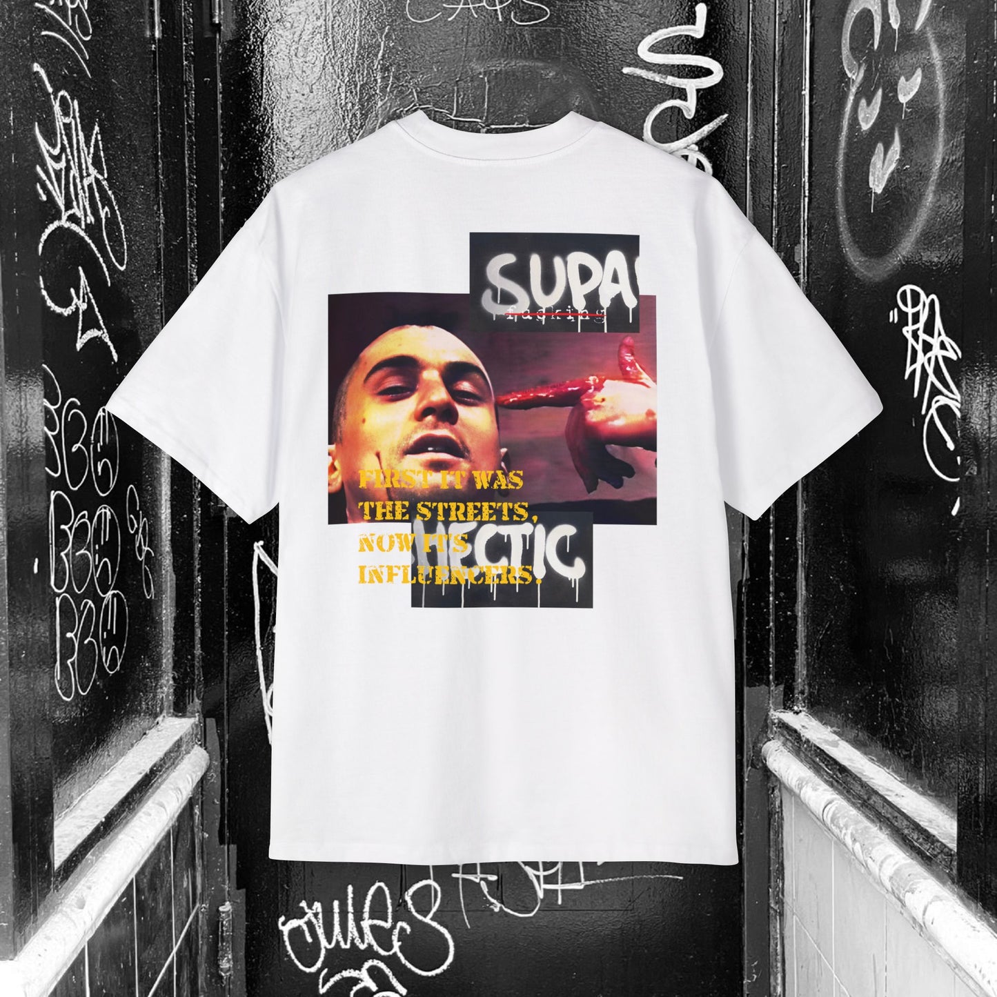 supalimited 01.04 - first it was the streets - supahectic heavy tee