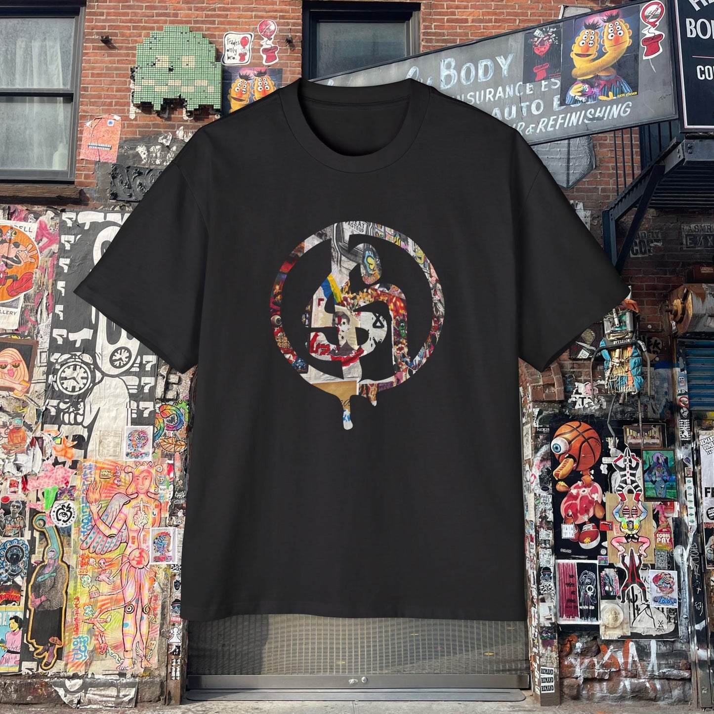 nyc wheat wall 01.06 - supahectic heavy tee