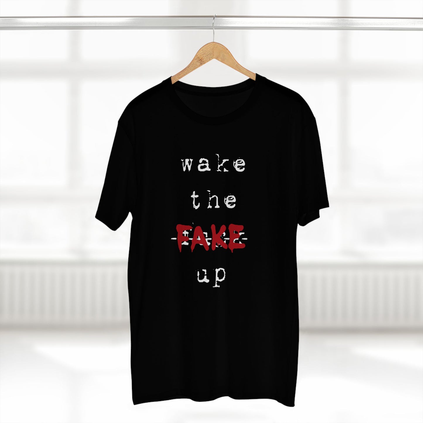 wake the fake up 01.01 - supahectic staple tee