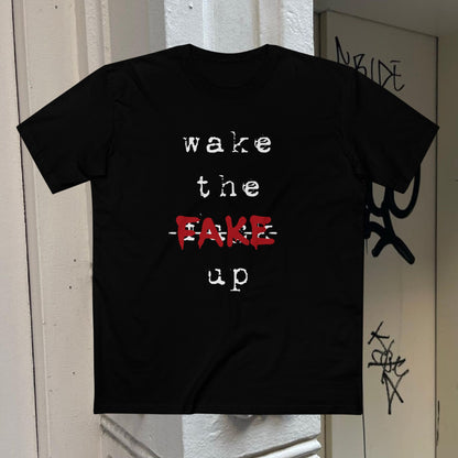 wake the fake up 01.01 - supahectic staple tee