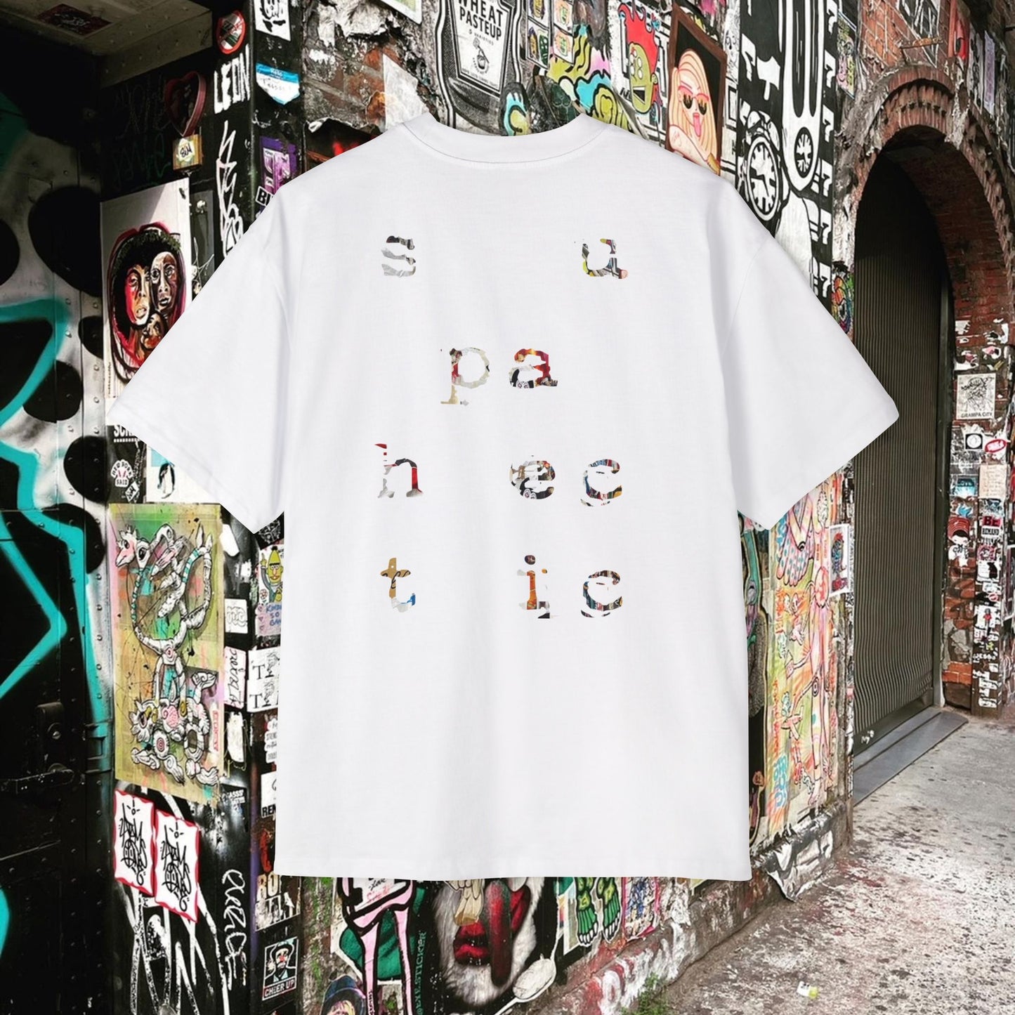 nyc wheat wall 01.04 - supahectic heavy tee